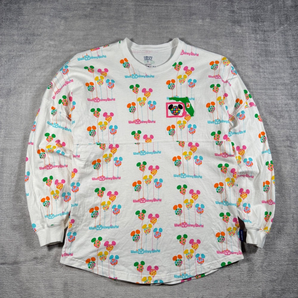 Disney Shirt Mens Small White Vault Collection 50th Anniversary Spirit Jersey - Picture 2 of 14